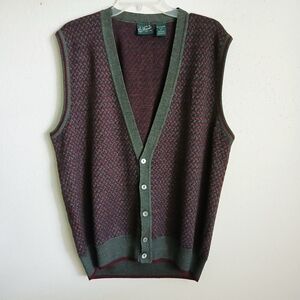Maglifcio Florence Sweater Vest Vintage Mens Size XL Merino Wool Grandpa Core